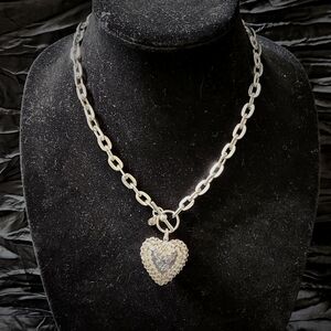 Tarina Tarantino Original Heart Toggle Necklace